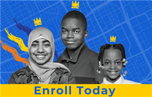 3 students smiling